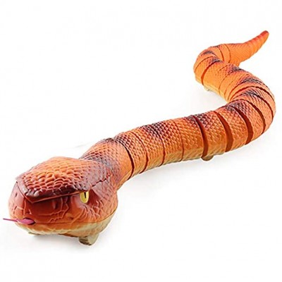 UELEGANS Télécommande Serpent Serpent à sonnettes Trick Animal Terrifiant méfait Jouet Parfait Halloween Cadeaux d'anniversaire télécommande Infrarouge Jouet Cadeau pour Enfants Adulte