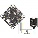BETAFPV M03 25-350mW 5.8G VTX 4.5-5V Support SmartAudio with IPX Antenna Provides Stable Image Strong Transmission Compatible for ExpressLRS 2.4G F4 1-2S 12A AIO FC 65-85mm Whoop Drone