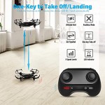 Drone avec Caméra Drone à Trois Vitesses Régeables 18 Minutes Automonie Vol Stationnaire Mode sans Tête Maintien d'Altitude 360°Flips