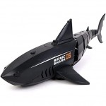 TURBO CHALLENGE Requin Radiocommandé-094870-Noir-33 cm-Plastique-À Partir de 8 Ans-2 1.5V-Piles fournies 094870 Noir