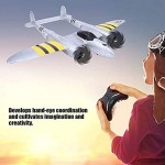 Jimdary Avion RC d'avion réel Avion RC de Planeur de Simulation pour Enfants