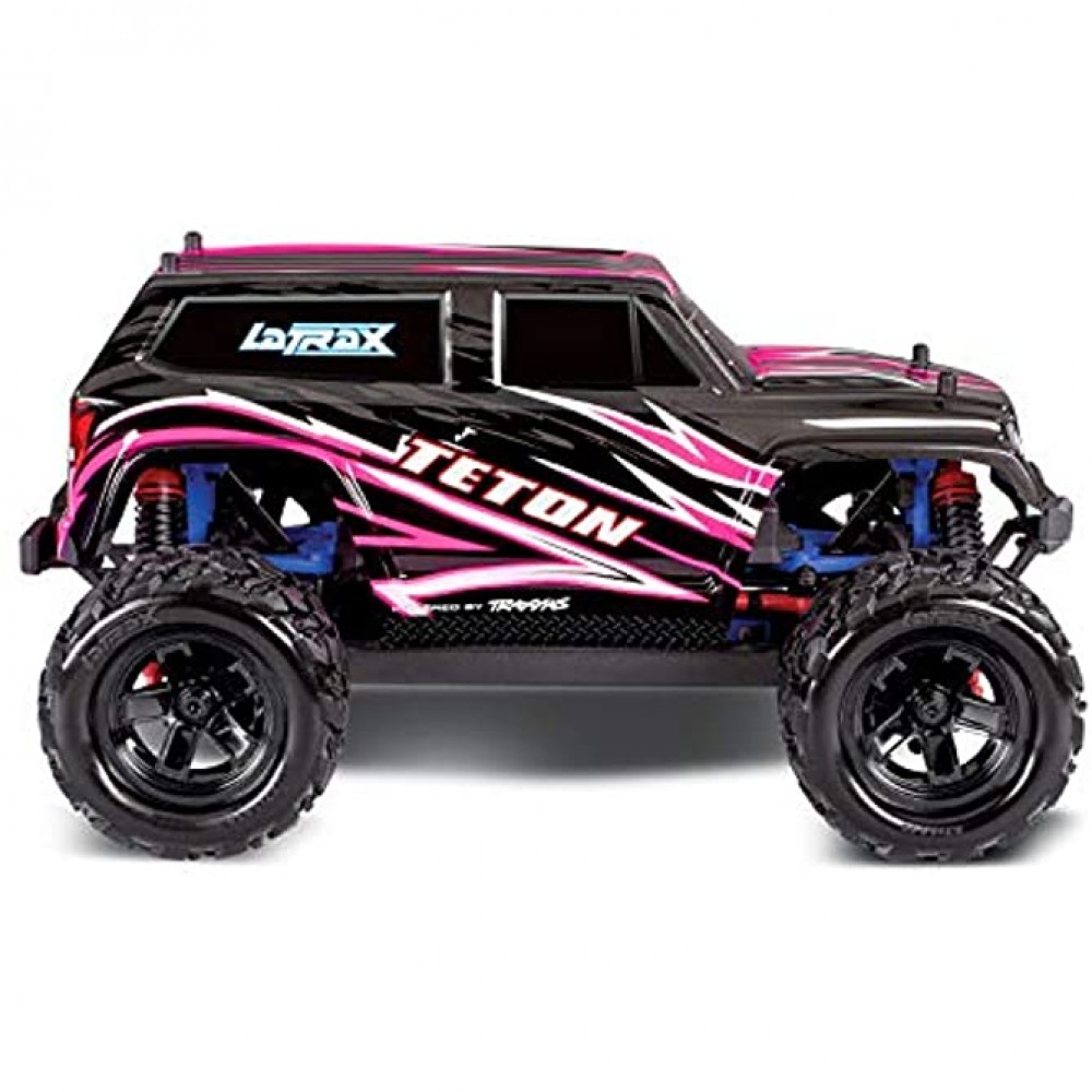 Traxxas 76054-1 LaTrax Teton Pink Brushed 1:18 RC Monster truck 4 roues motrices 4WD 100% R Rose
