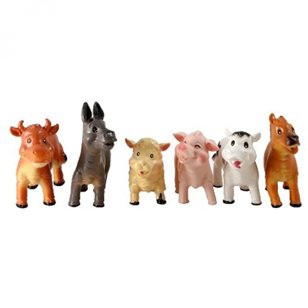 Peterkin Set de figurines d'animaux de la ferme pour bébé