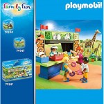Playmobil Rhinocéros et Son Petit Multicolor 70357 14.2 x 6.6 x 14.2 cm