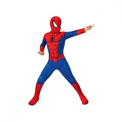 Rubies 702072-L Costume Classique Spiderman Inf Rouge Bleu Pour 8 à 10 ans