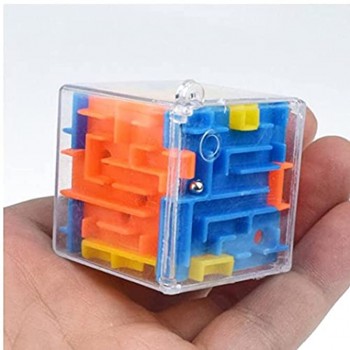 Zonster 1pc Maze Puzzle Box Labyrinthe Cube 3D Maze À Roulette Boule pour Enfants Kid Toy Cadeau De Noël