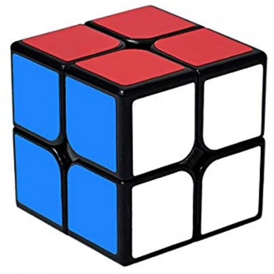 lunaoo Speed Cube 2x2 Magic Cube Puzzle Magique Jouets Cadeaux pour Enfants Adultes