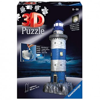 Ravensburger Puzzle 3D Building Phare illuminé 12577