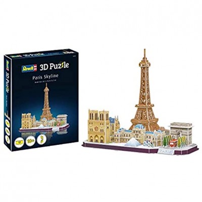 Revell 3D Puzzles- Revell Skyline Paris-00141 Puzzle 3D 00141 Originale