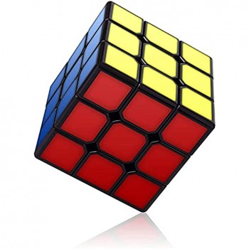 Vdealen Speed Cube Cube de Puzzle sans Autocollant 3x3x3