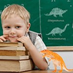 Jouet dinosaure grand ensemble de 7 pouces de dinosaures 12 dinosaures réalistes jouets éducatifs pour garçons et enfants