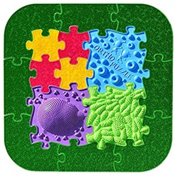 ORTHO PUZZLE Jeu de puzzles forêt – Tapis sensoriel pour enfants tapis orthopédique pour intégration sensorielle