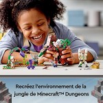 LEGO 21176 Minecraft L'abomination de la Jungle Jouet et Donjon pour Filles et Garçons Set avec Figurines
