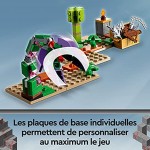 LEGO 21176 Minecraft L'abomination de la Jungle Jouet et Donjon pour Filles et Garçons Set avec Figurines