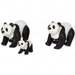 Playmobil Couple de Pandas avec bébé Multicolor 70353