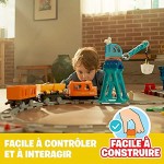 LEGO 10875 Duplo Le Train De Marchandises Jeu avec Son Et Lumière Grue avec télécommande Jouet pour Enfant 2-5 Ans