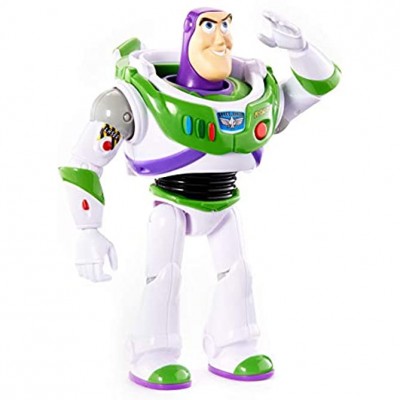 Disney Pixar Toy Story 4 Figurine parlante Buzz L'Éclair en Ranger de l'espace phrases et sons version française jouet pour enfant GFR20